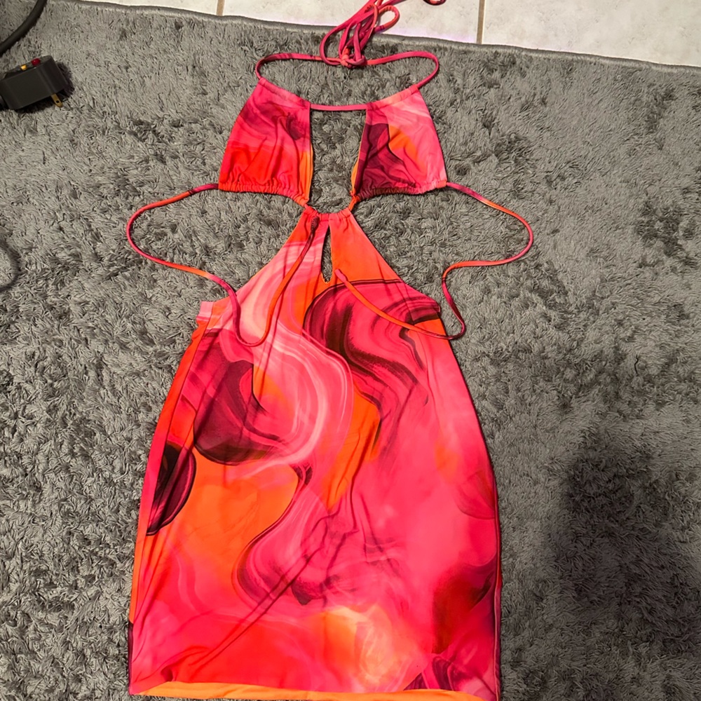 Colorful shein dress